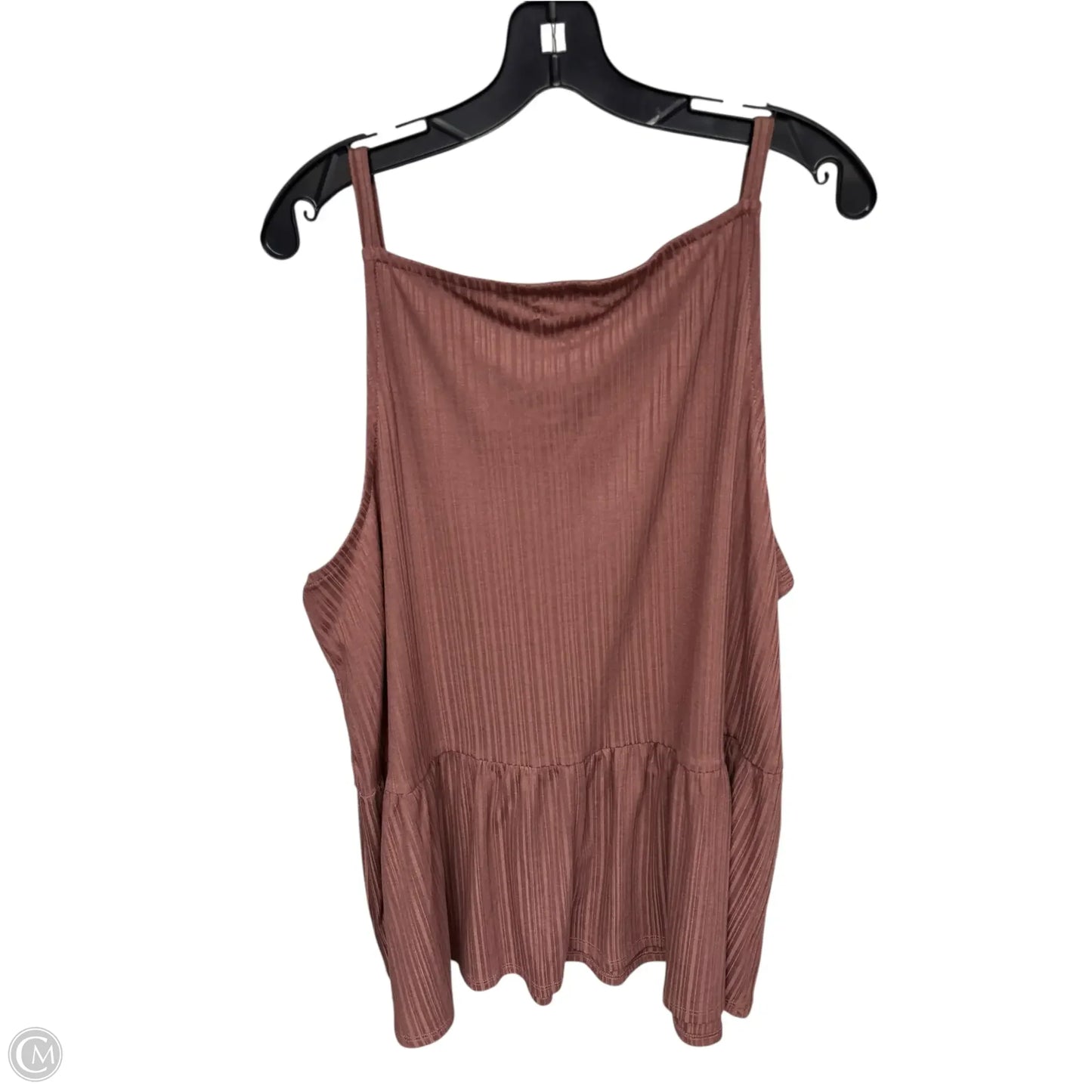 Top Sleeveless By Maurices In Mauve, Size: 2x