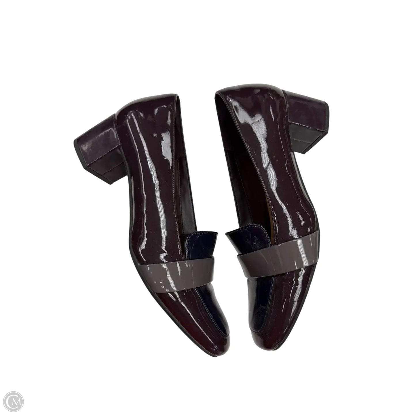 Shoes Heels Block By Clarks In Maroon, Size: 8.5