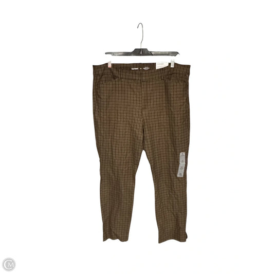 Pants Dress By Old Navy In Plaid Pattern, Size: 16