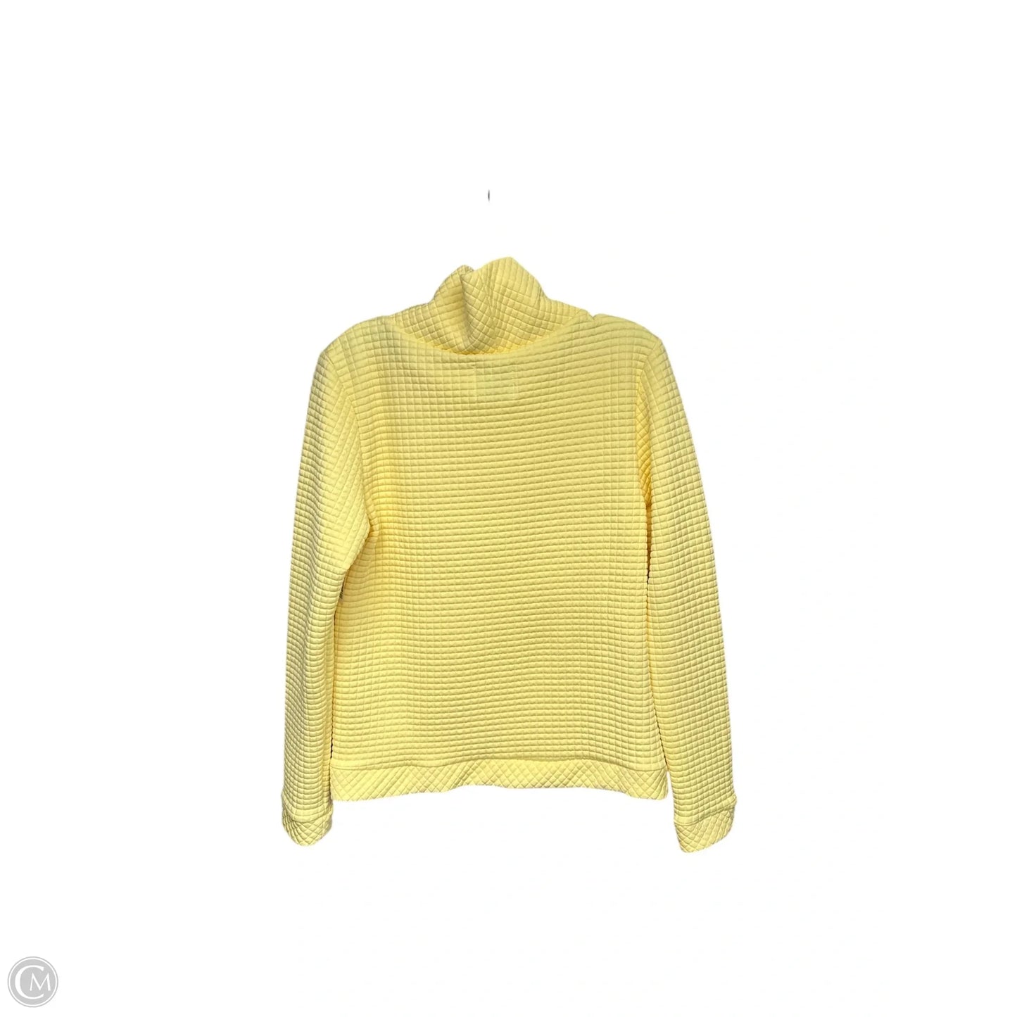 Sweatshirt Collar By Cmc In Yellow, Size: M