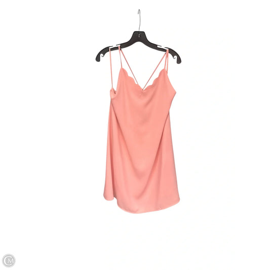 Dress Casual Midi By Clothes Mentor In Pink, Size: L