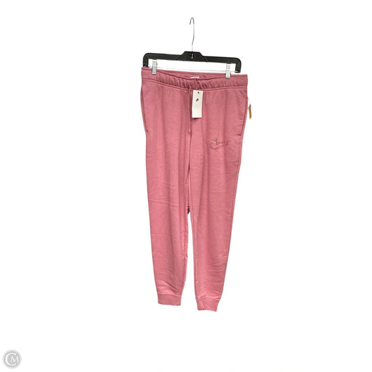 Athletic Pants By Nike Apparel In Pink, Size: S