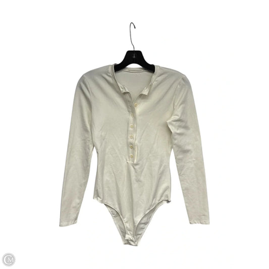 Bodysuit By Reformation In Cream, Size: S