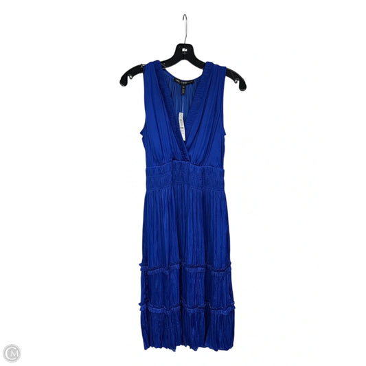 Dress Casual Maxi By White House Black Market In Blue, Size: Xs