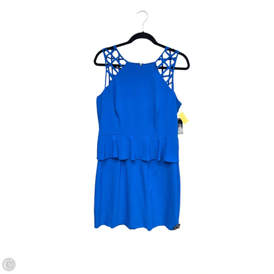 Dress Party Midi By Bisou Bisou In Blue, Size: 14