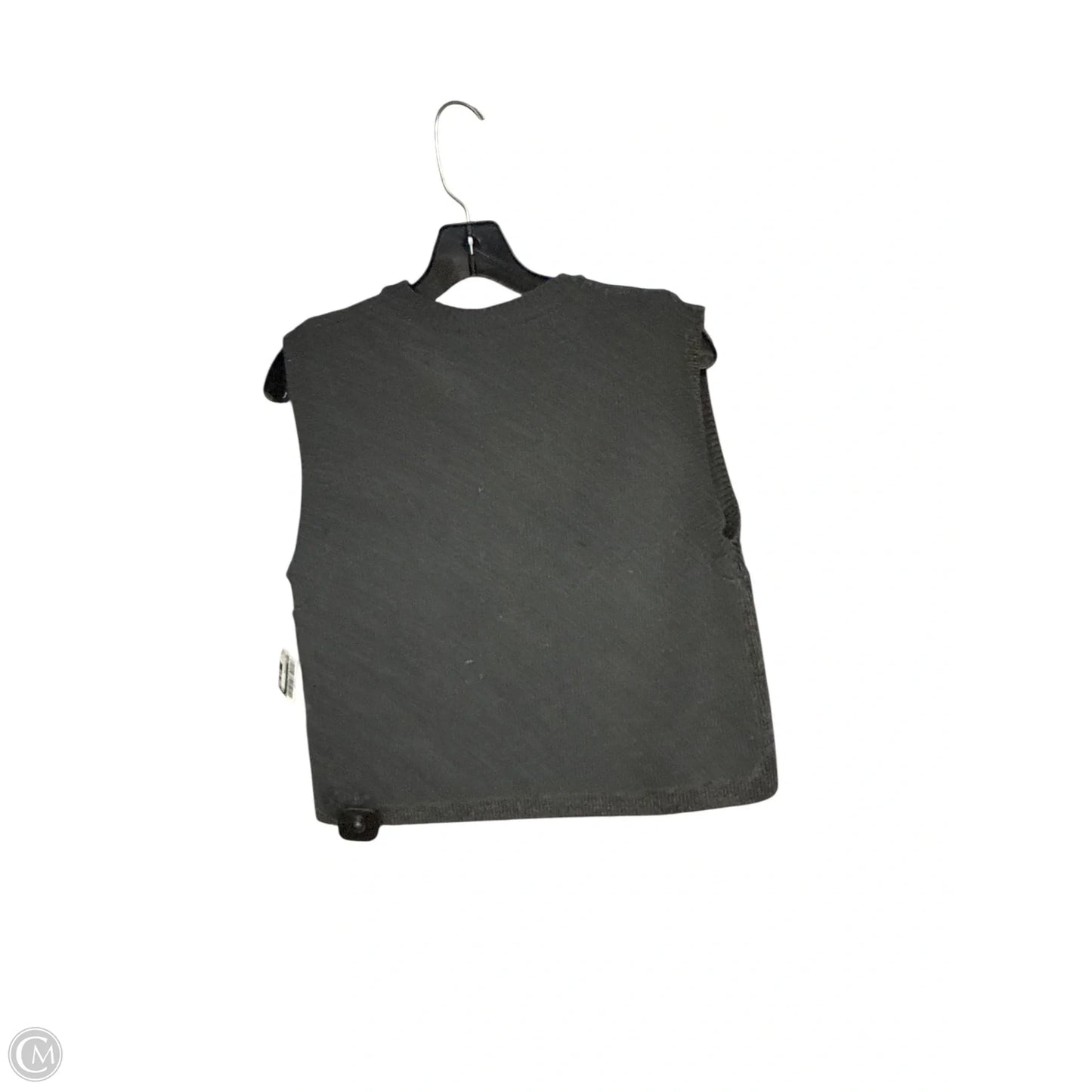 Top Sleeveless By Zara In Grey, Size: M