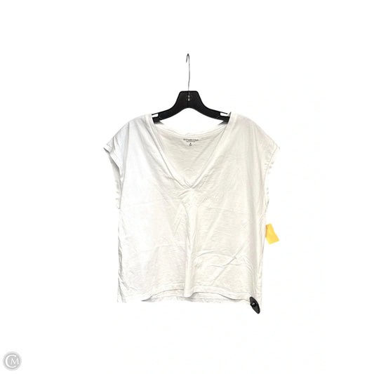 Top Sleeveless Basic By Abercrombie And Fitch In White, Size: M