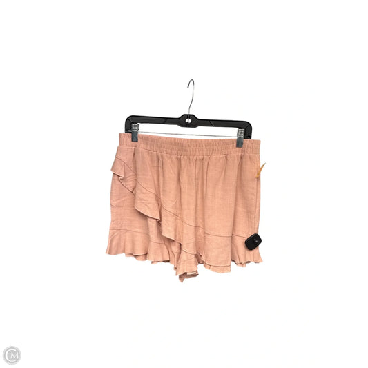 Shorts By Allie Rose In Pink, Size: L