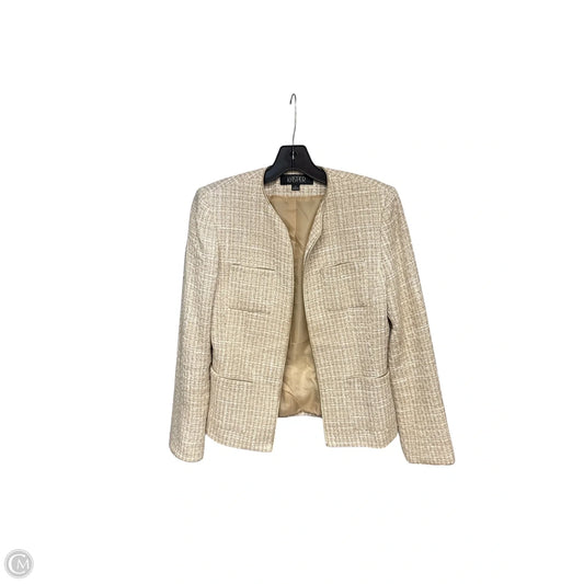 Blazer By Kasper In Tan, Size: 4