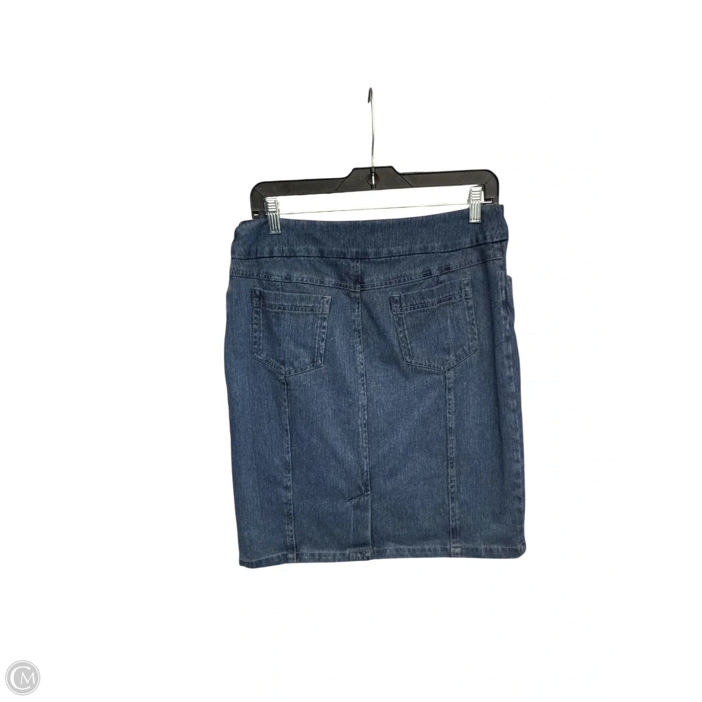Skirt Midi By Tribal In Blue Denim, Size: 8