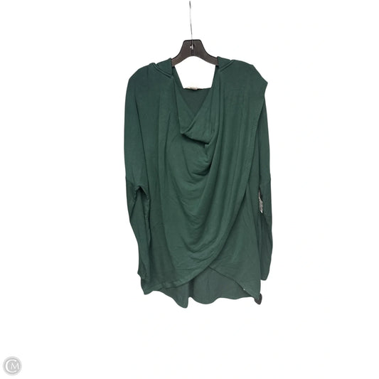 Athletic Sweatshirt Hoodie By Athleta In Green, Size: Xl