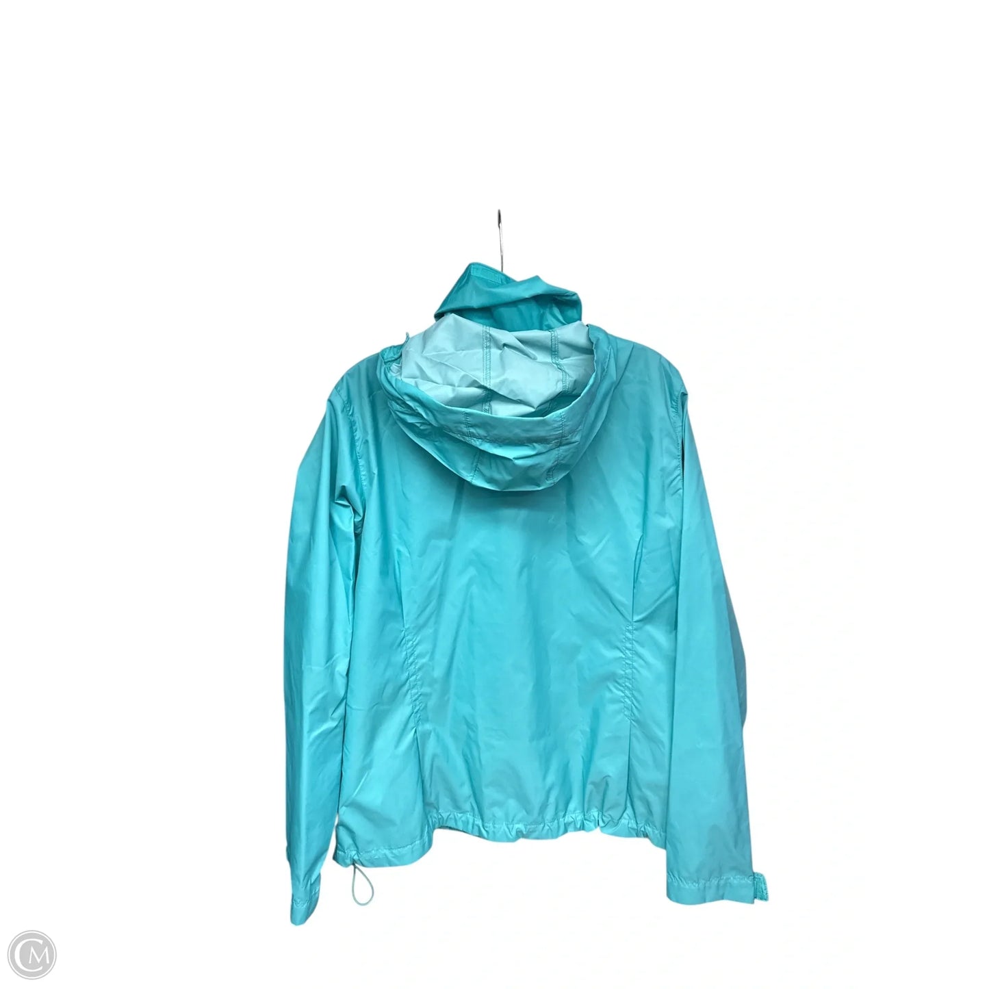 Jacket Windbreaker By Columbia In Aqua, Size: Xl