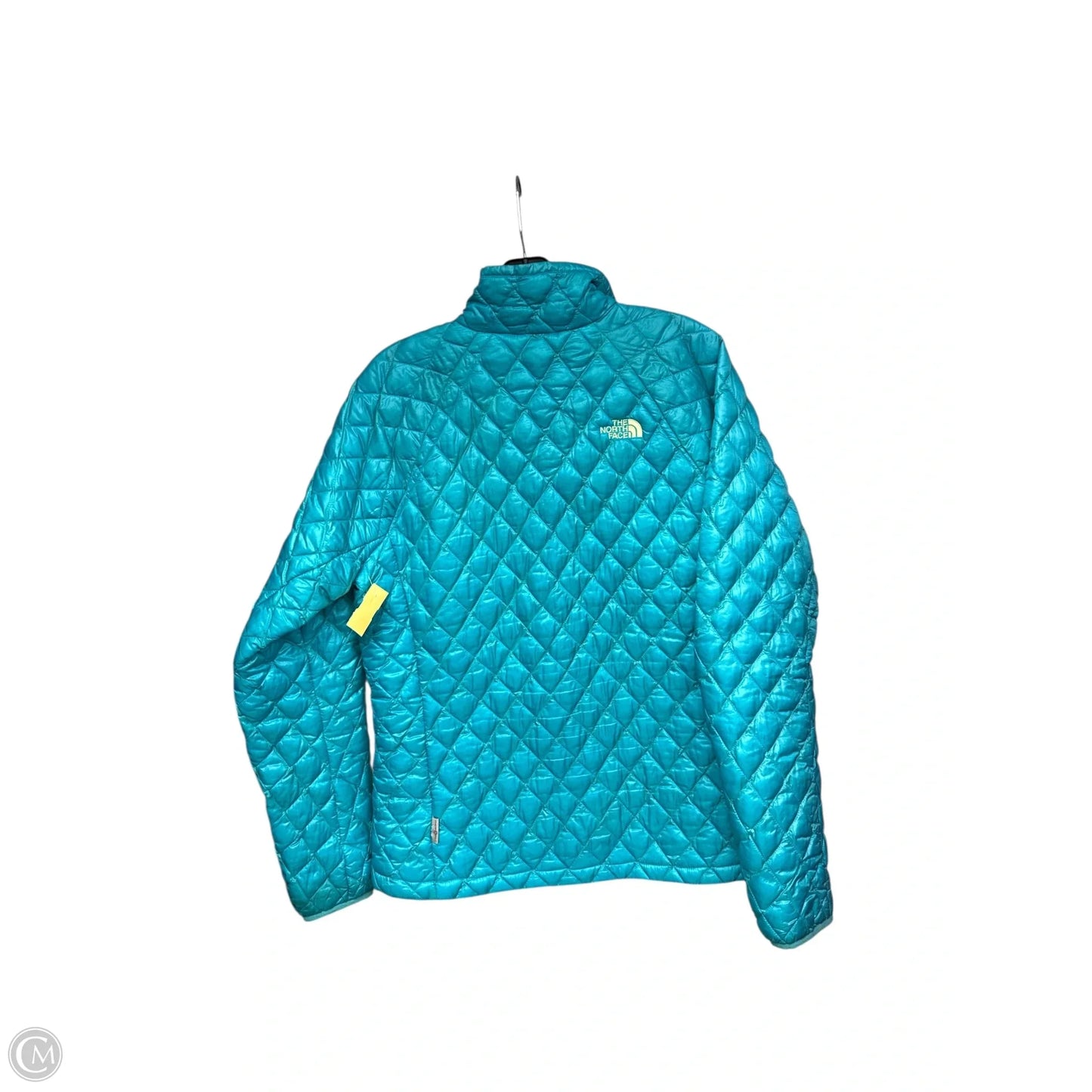 Jacket Windbreaker By The North Face In Aqua, Size: L