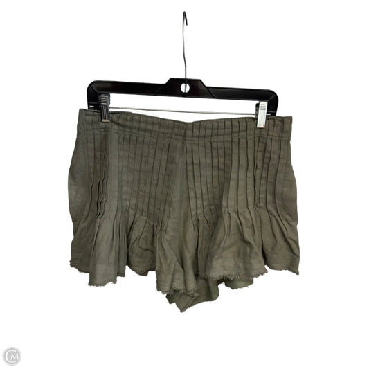 Shorts By Anthropologie In Green, Size: 12