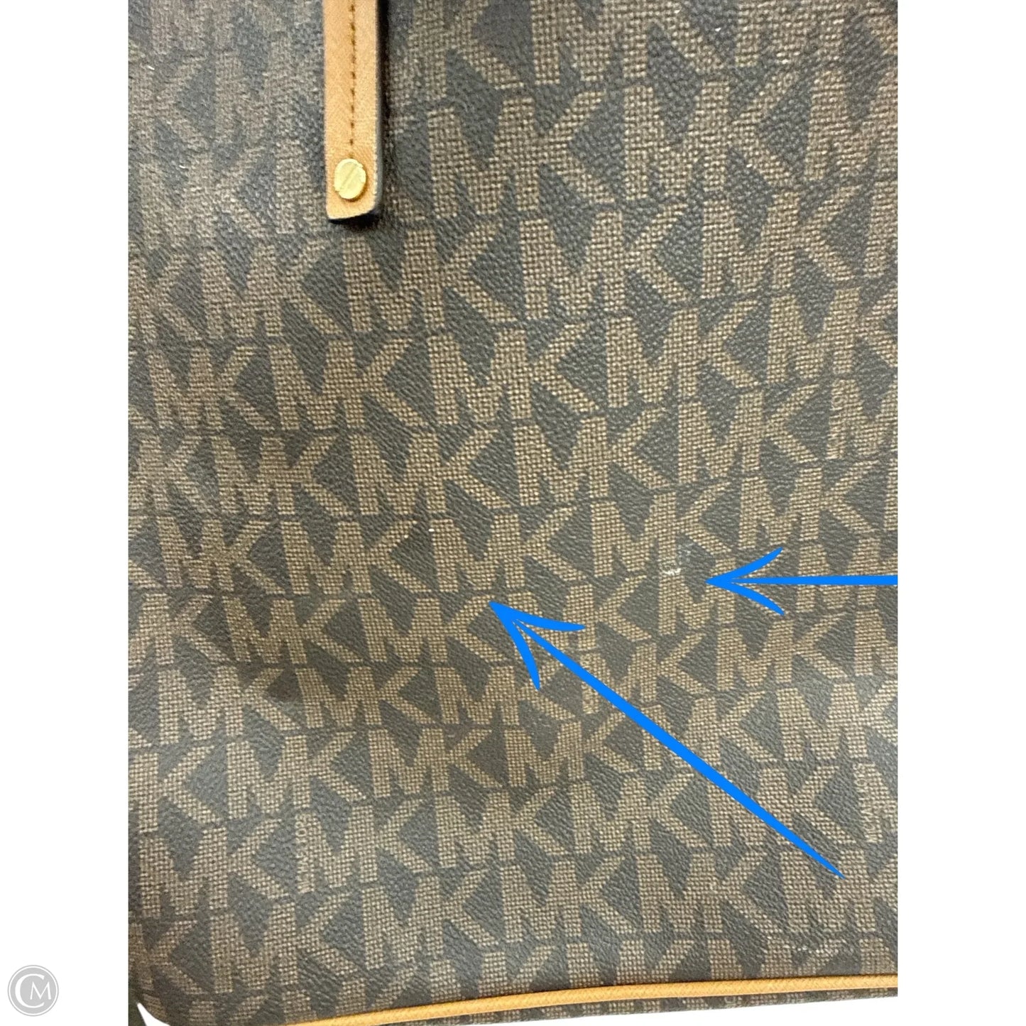 Tote Designer By Michael Kors, Size: Large