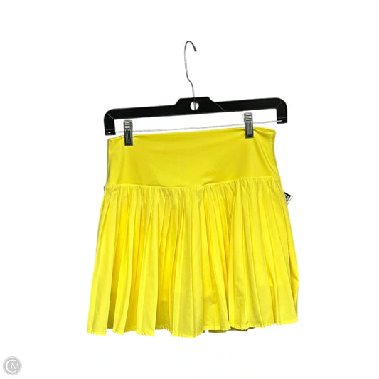 Athletic Skort By All In Motion In Yellow, Size: S