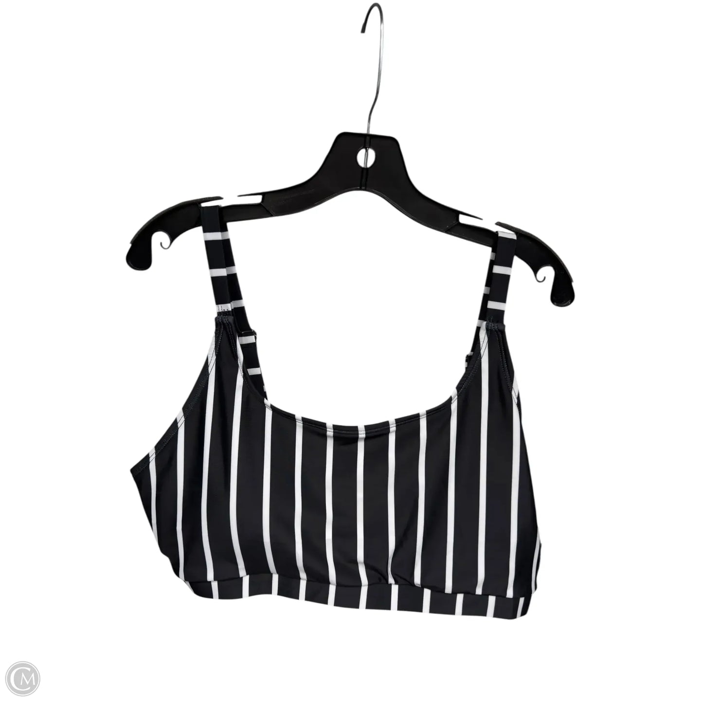 Swimsuit 2pc By Clothes Mentor In Striped Pattern, Size: 2x