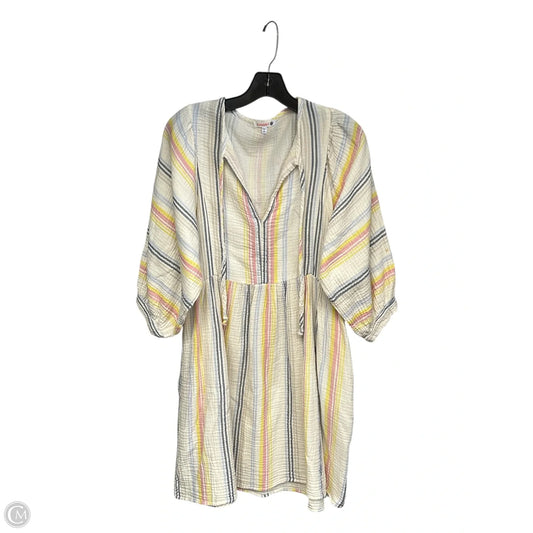 Dress Casual Midi By Sundry In Striped Pattern, Size: Xs
