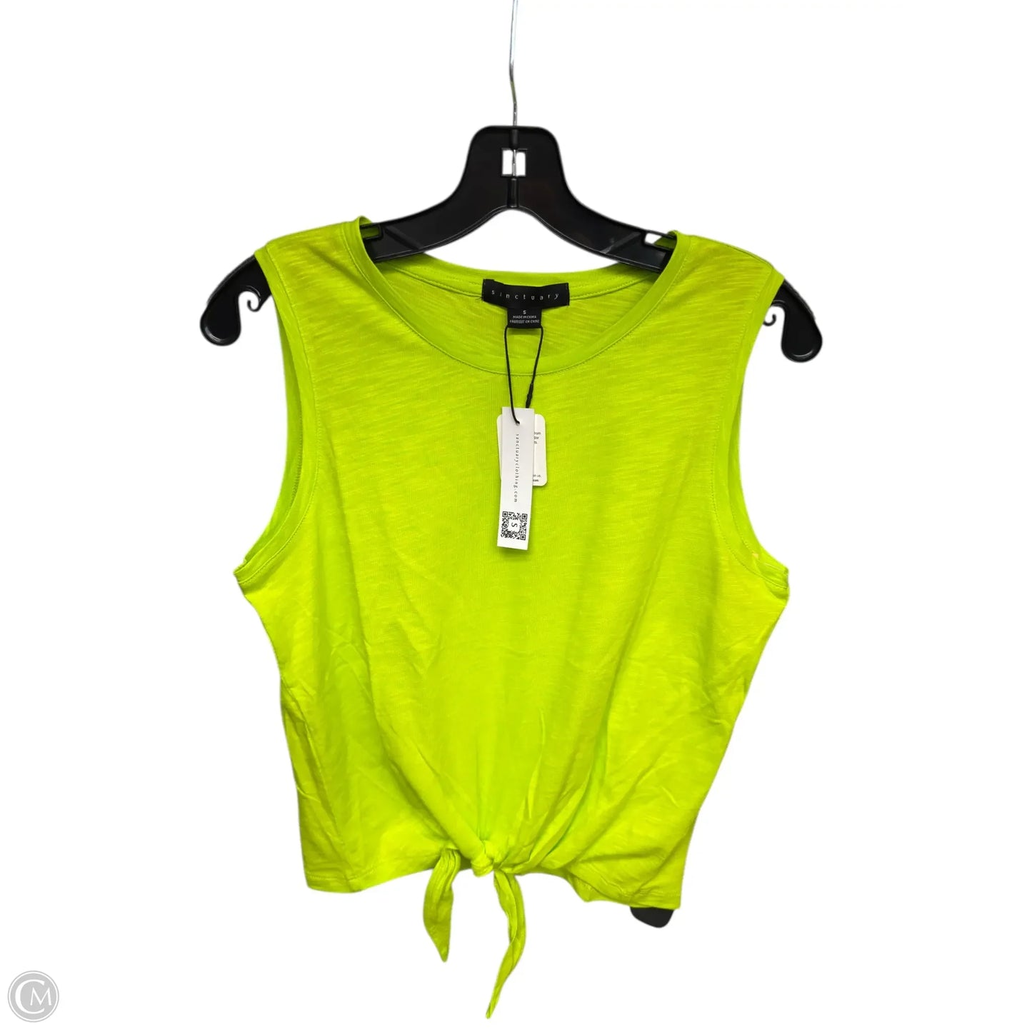 Top Sleeveless By Sanctuary In Green, Size: S