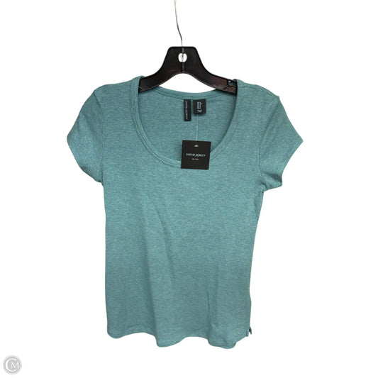 Top Short Sleeve By Cynthia Rowley In Teal, Size: S