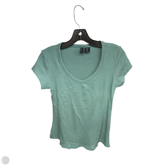 Top Short Sleeve By Cynthia Rowley In Teal, Size: S