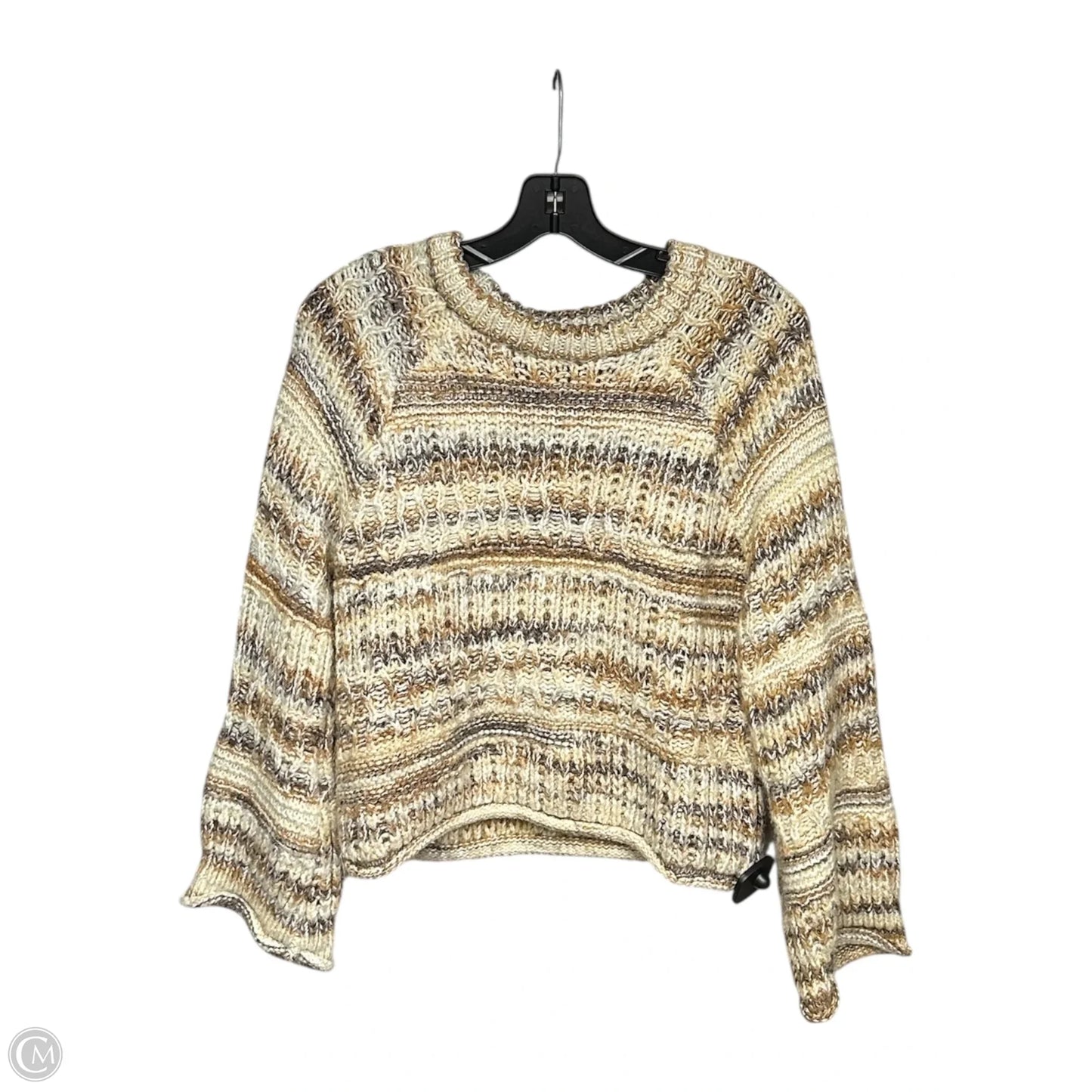 Sweater By Universal Thread In Striped Pattern, Size: M