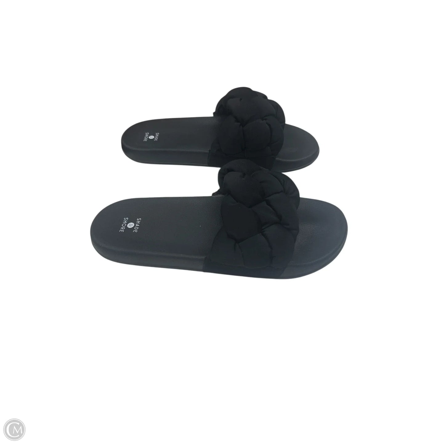 Sandals Flats By Shade & Shore In Black, Size: 10