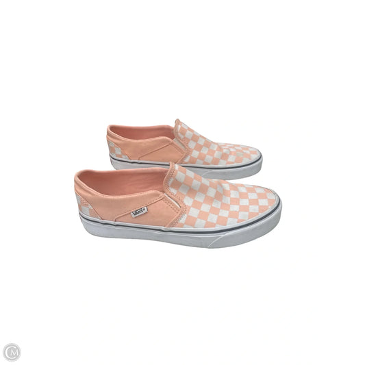 Shoes Sneakers By Vans In Checkered Pattern, Size: 9