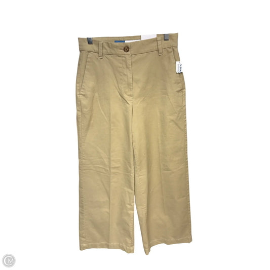 Pants Wide Leg By Old Navy In Tan, Size: 4
