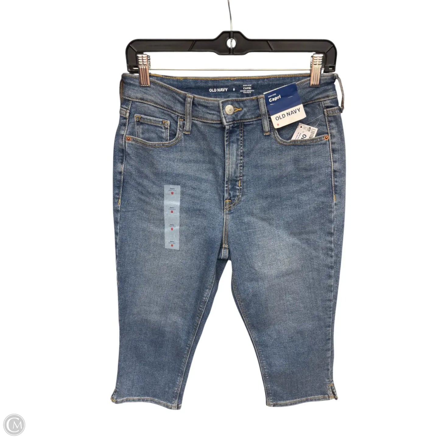 Capris By Old Navy In Blue Denim, Size: 8