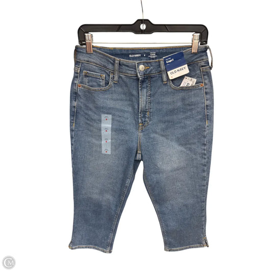 Capris By Old Navy In Blue Denim, Size: 8