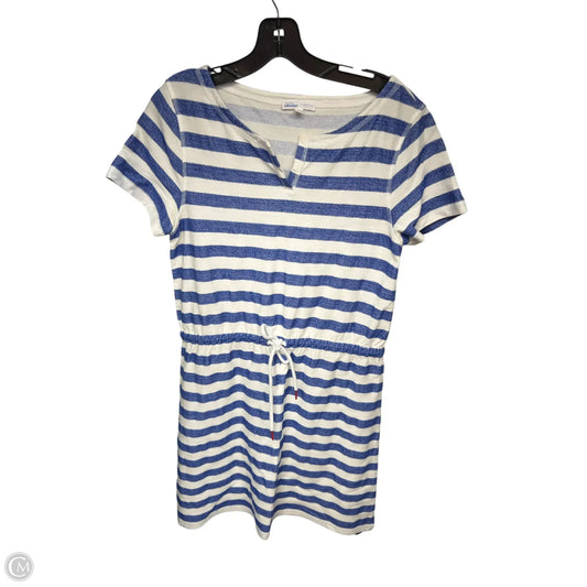 Dress Casual Midi By Talbots In Striped Pattern, Size: S