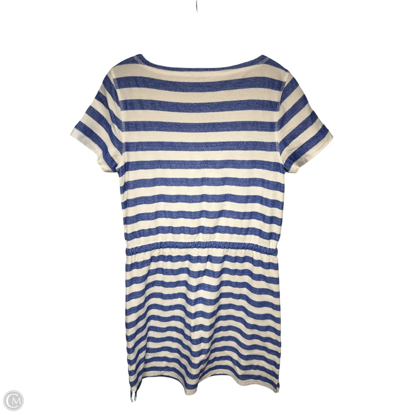 Dress Casual Midi By Talbots In Striped Pattern, Size: S
