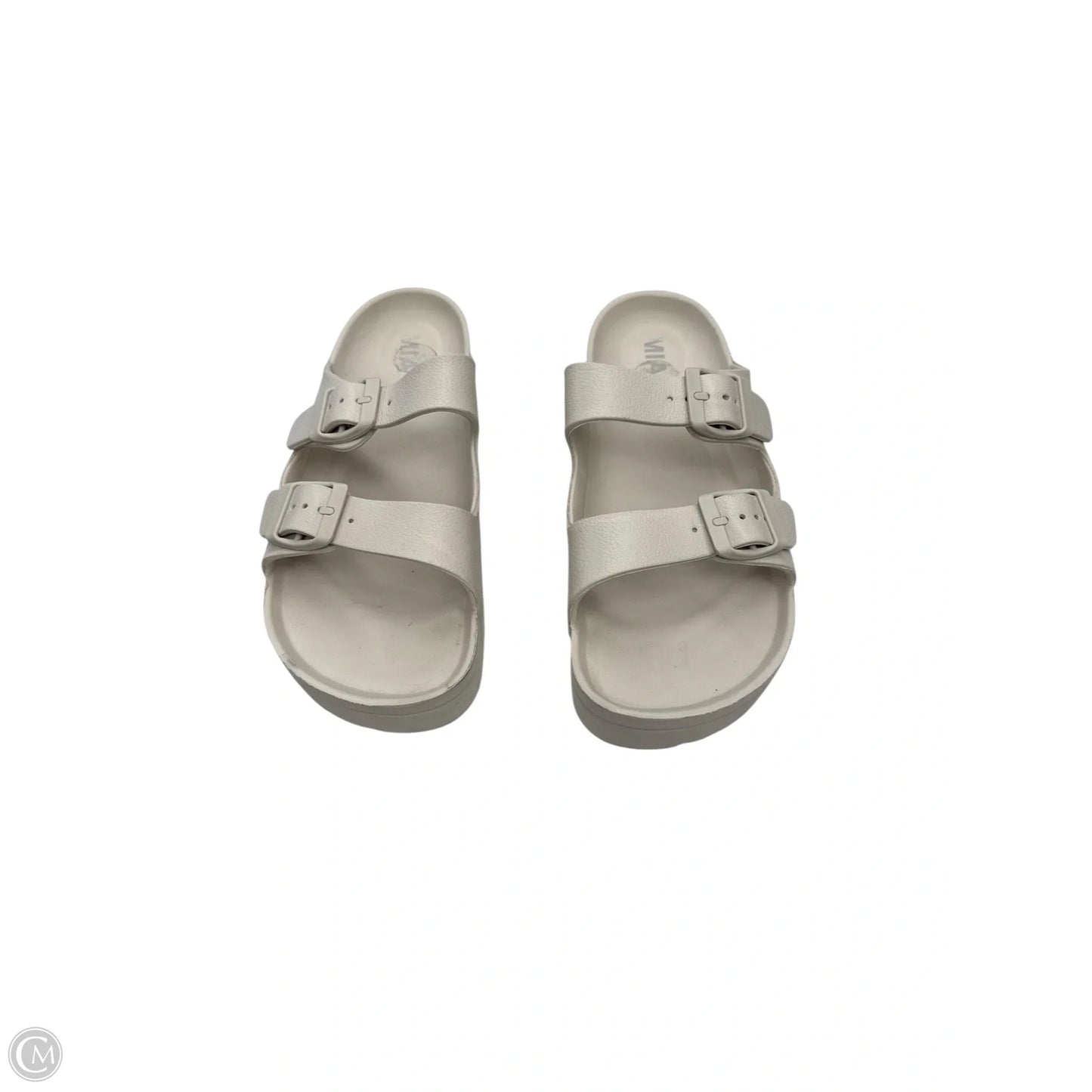 Sandals Flats By Mia In Beige, Size: 9