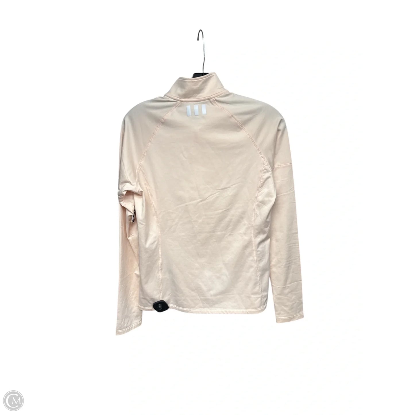 Athletic Jacket By Adidas In Pink, Size: S