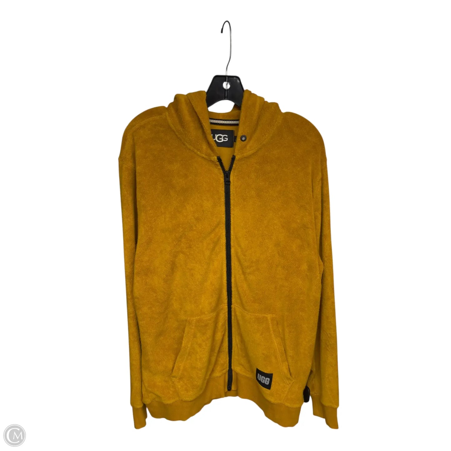 Jacket Designer By Ugg In Yellow, Size: L