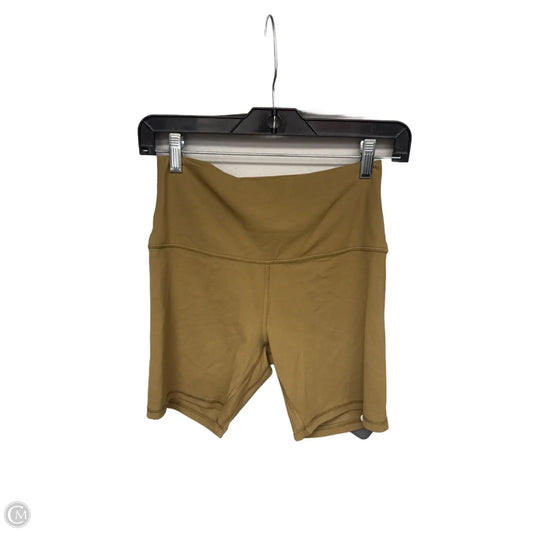 Athletic Shorts By Lululemon In Brown, Size: 8