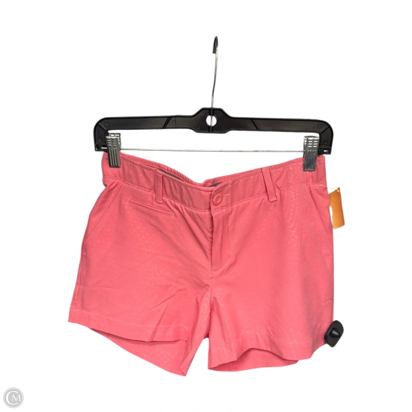 Athletic Shorts By Under Armour In Pink, Size: 4