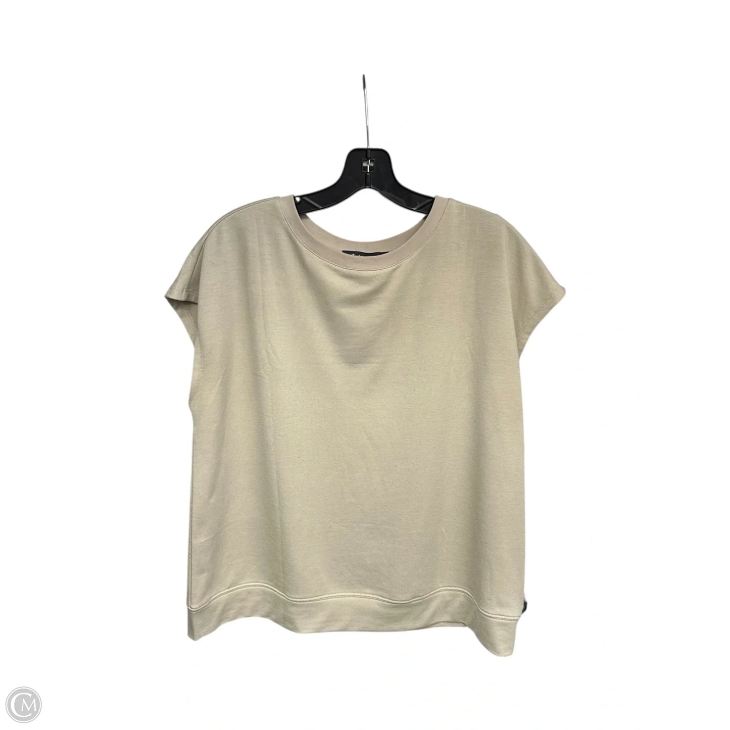 Top Sleeveless By Automet In Tan, Size: M