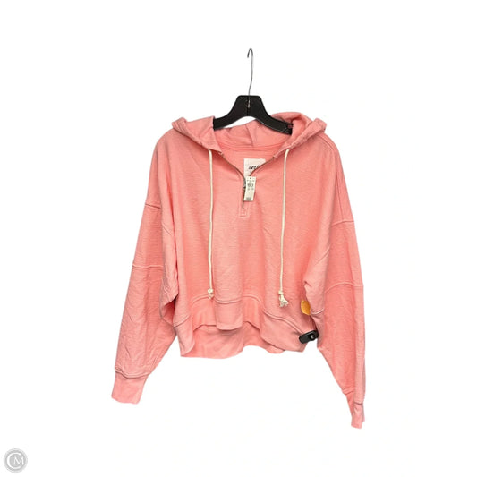 Sweatshirt Hoodie By Aerie In Pink, Size: S