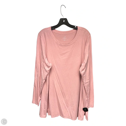 Tunic Long Sleeve By J. Jill In Pink, Size: Xl