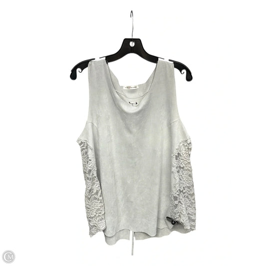 Top Sleeveless By Clothes Mentor In Green, Size: Xl
