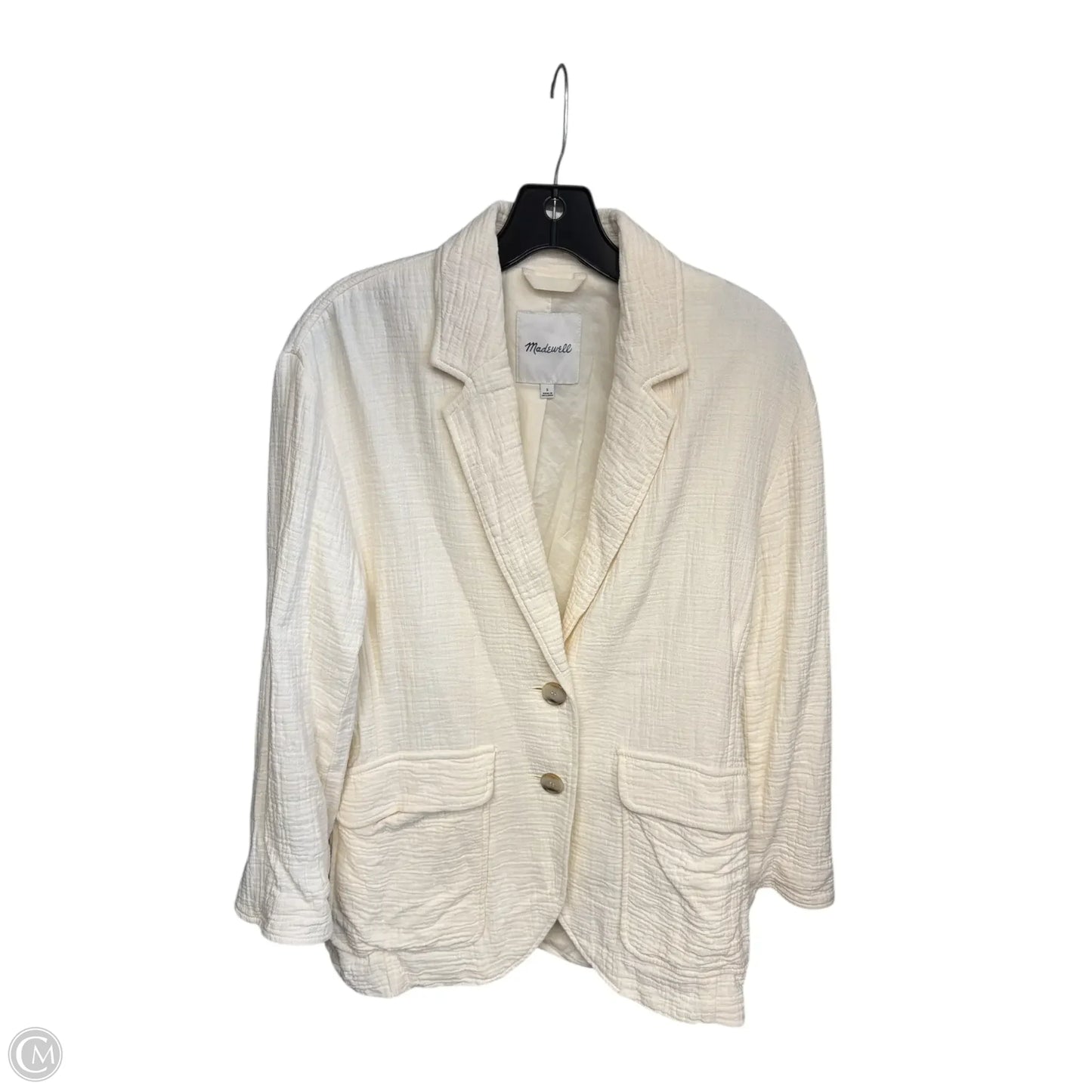 Blazer By Madewell In Cream, Size: S