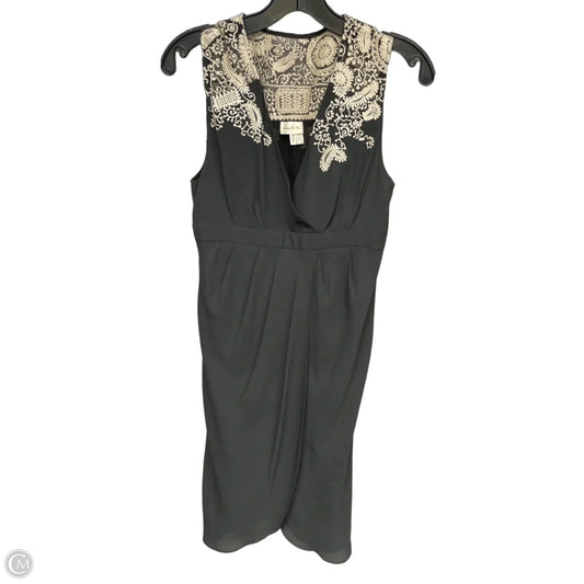 Dress Party Midi By Meadow Rue In Black & Cream, Size: 2