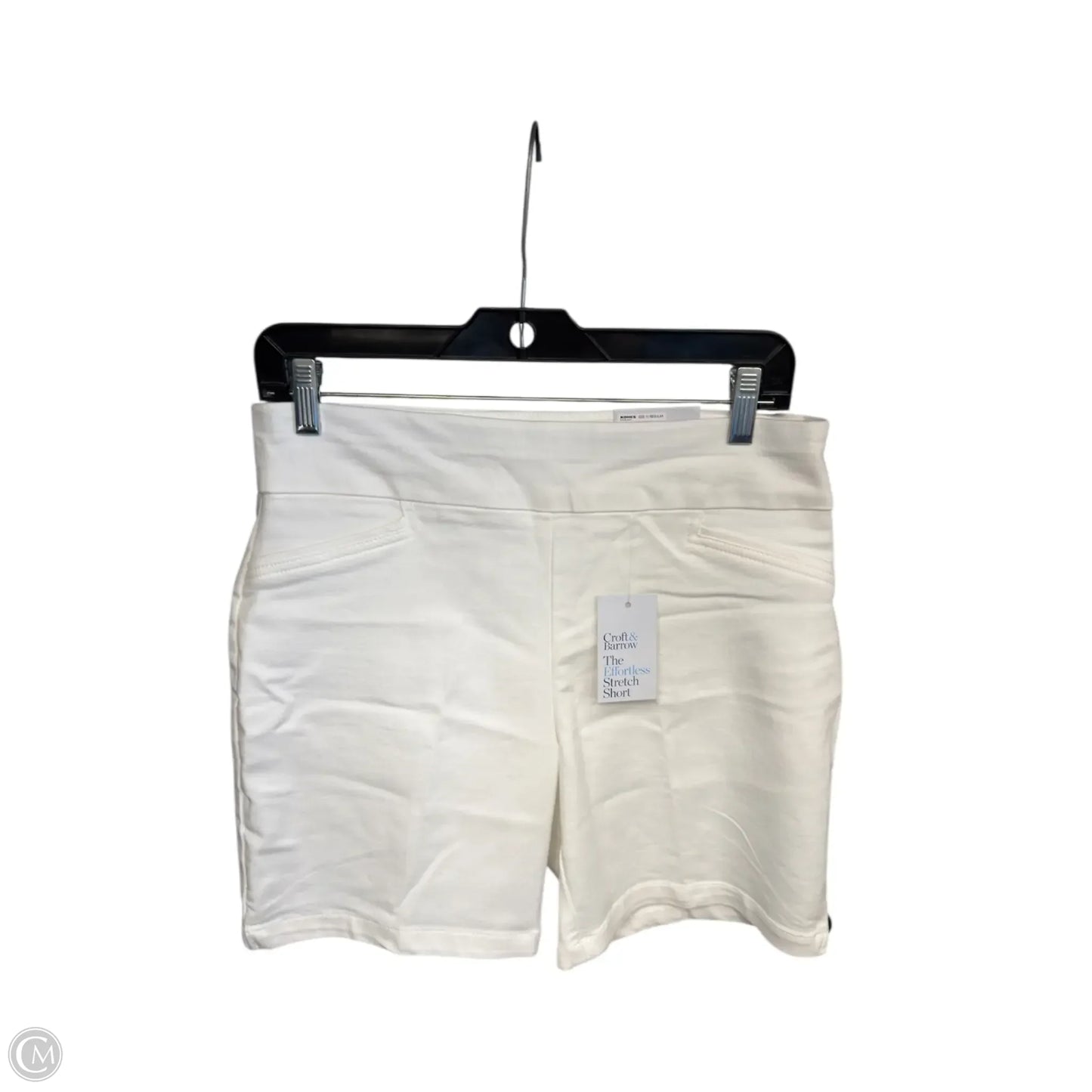 Shorts By Croft And Barrow In White, Size: M