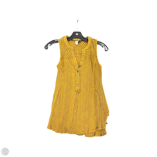 Top Sleeveless By Anthropologie In Brown, Size: 2