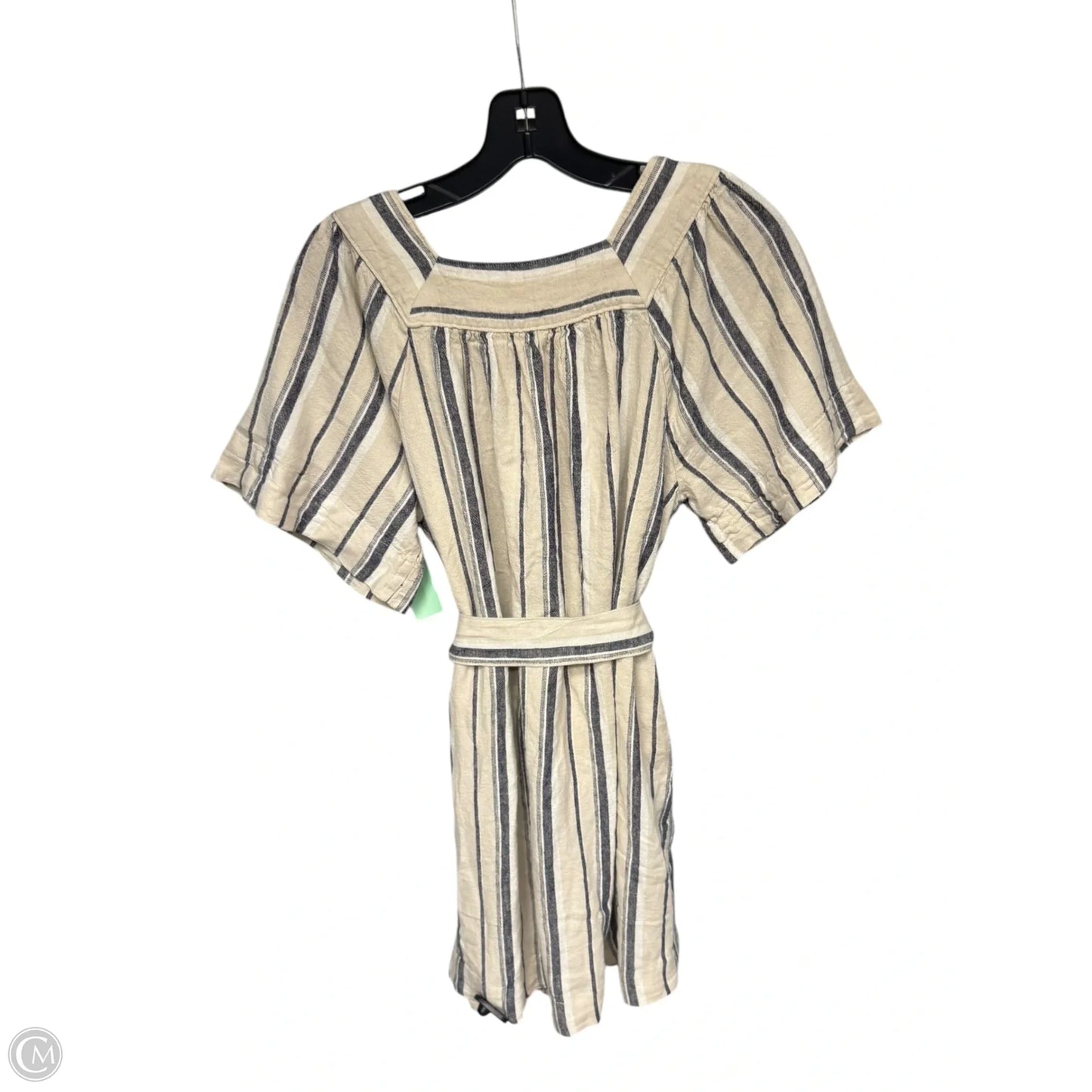 Dress Casual Midi By Gap In Striped Pattern, Size: M