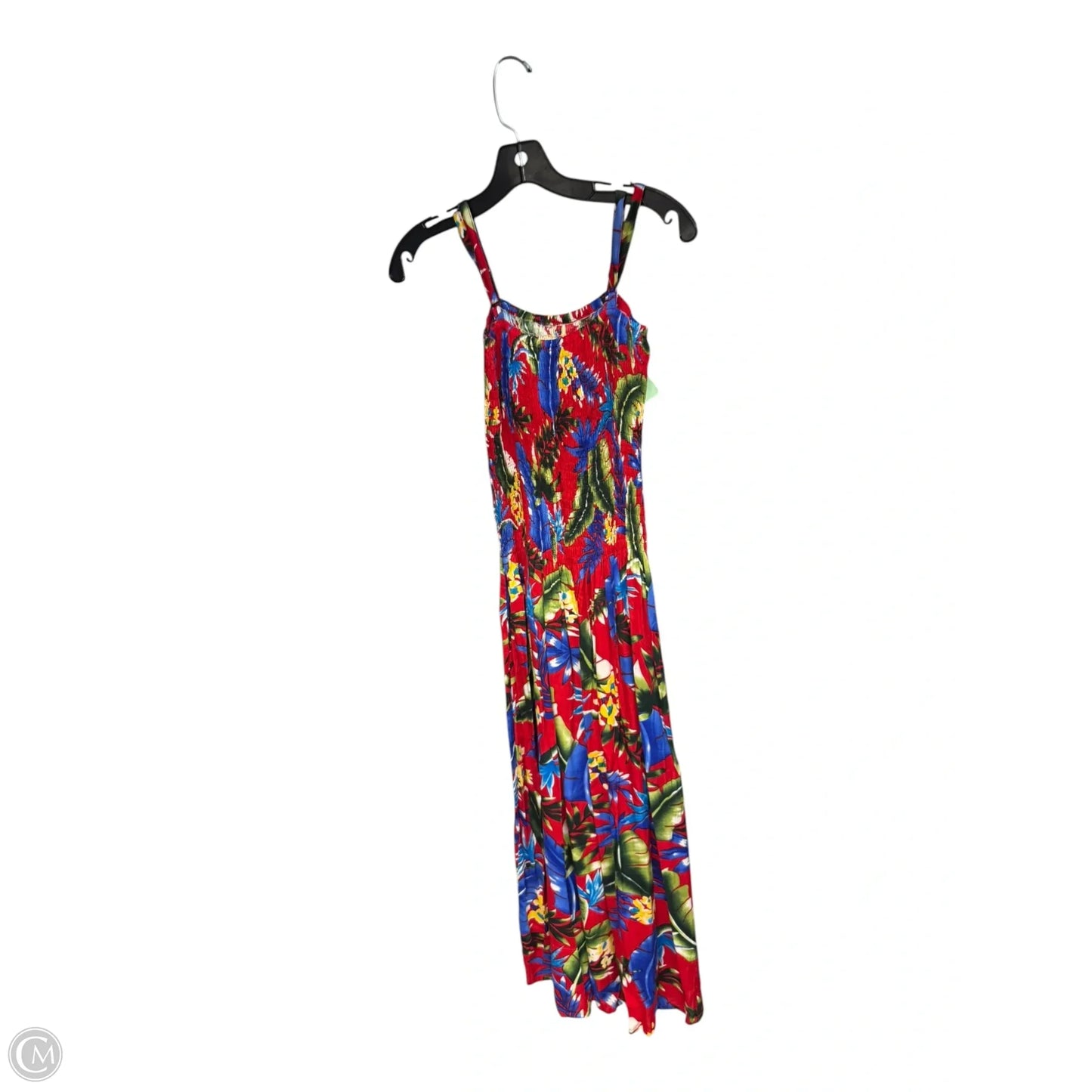 Dress Casual Maxi By Clothes Mentor In Blue & Red, Size: S