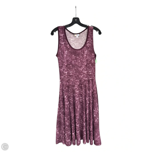 Dress Casual Midi By Lularoe In Purple, Size: S