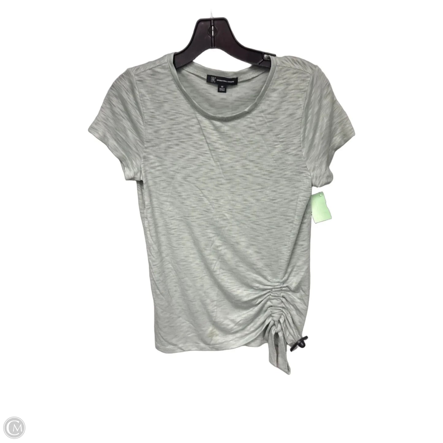 Top Short Sleeve Basic By Inc In Green, Size: Xs